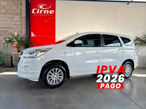 CHEVROLET SPIN 1.8 LT 8V FLEX 4P AUTOMÁTICO CHEVROLET SPIN 1.8 LT 8V FLEX 4P AUTOMÁTICO